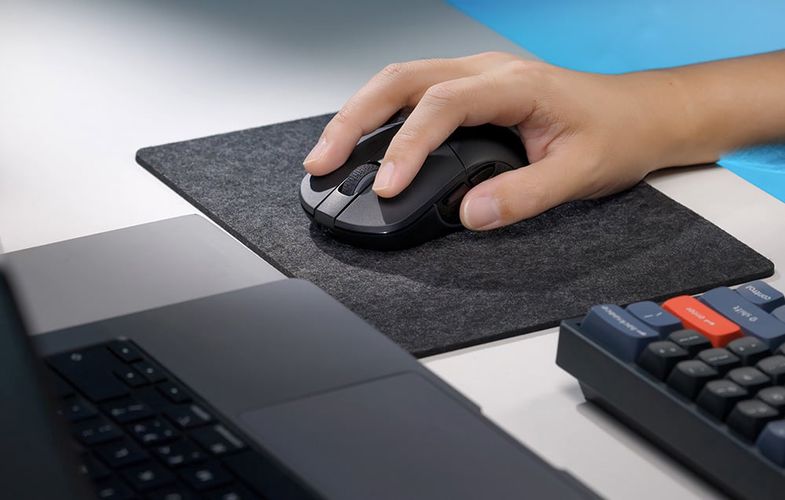Keychron M3 RGB 1000Hz Wireless Gaming Mouse (Black) [M3-A1]., Keychron M3-A1