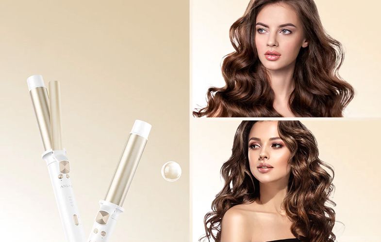 Ceramic hair curler ANLAN 05-AJFB41-02E, ANLAN 05-AJFB41-02E