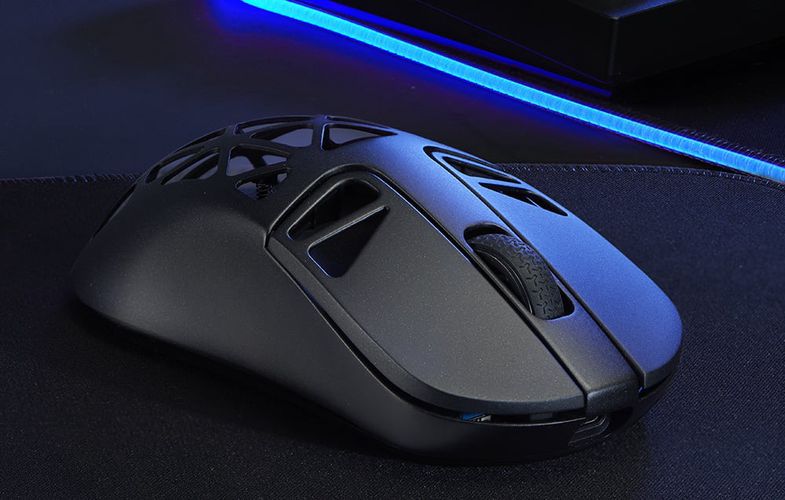 Keychron M3 Mini 4000Hz Metal Wireless Gaming Mouse (Black) [M3M-A7]., Keychron M3M-A7
