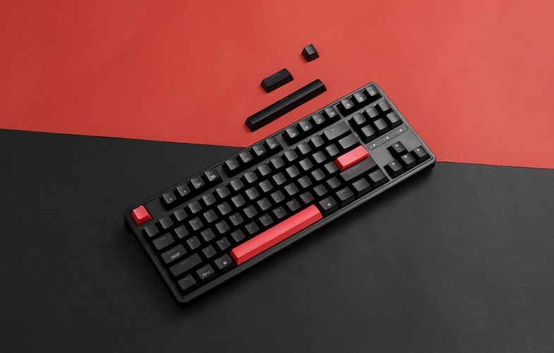 Keychron C3 Pro Red Backlight Red Switch Mechanical Keyboard (black), Keychron C3P-A1