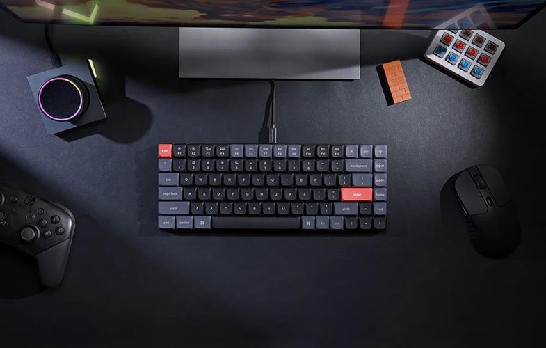 Keychron K3 Pro Brown Switch Wireless Low Profile Mechanical Keyboard (Black) [K3P-A3]., Keychron K3P-A3