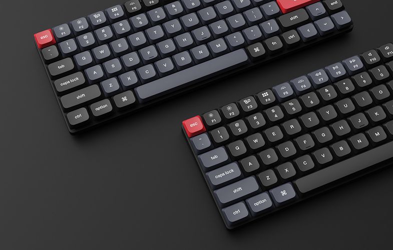 Keychron K3 Pro Brown Switch Wireless Low Profile Mechanical Keyboard (Black) [K3P-A3]., Keychron K3P-A3