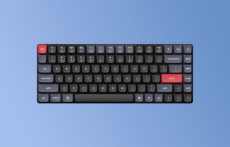 Keychron K3 Pro Brown Switch Wireless Low Profile Mechanical Keyboard (Black) [K3P-A3]., Keychron K3P-A3