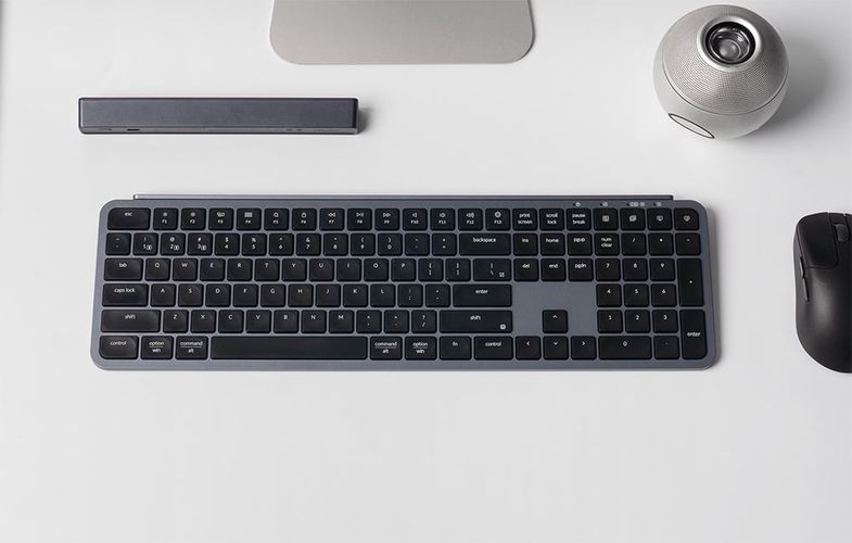 Ultra Slim Keychron B6 Pro 2.4G Wireless Keyboard (Gray) [B6P-K1]., Keychron B6P-K1