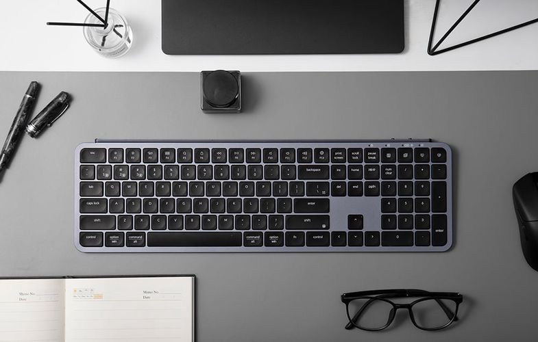 Ultra Slim Keychron B6 Pro 2.4G Wireless Keyboard (Gray) [B6P-K1]., Keychron B6P-K1