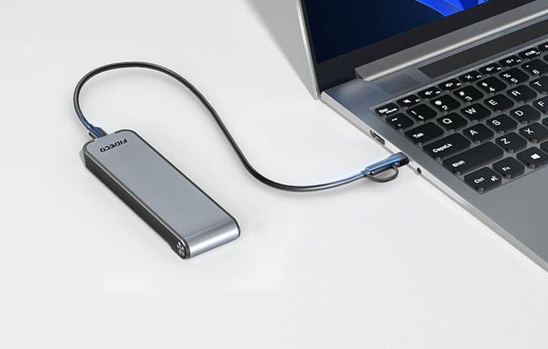 FIDECO M210CP gray (USB-C/USB 3.2) M.2 NVMe 10Gbps SSD enclosure, FIDECO M210CP(Grey)