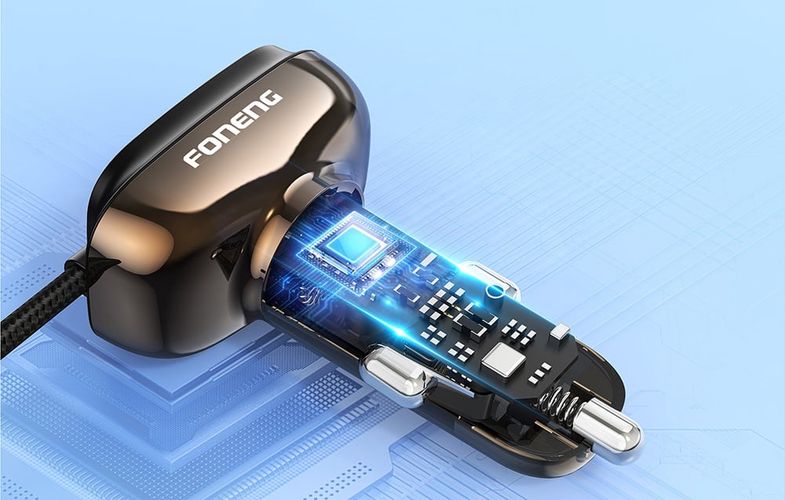 Foneng C20 A+C+C 66W car charger 3 ports, Foneng c20 66W