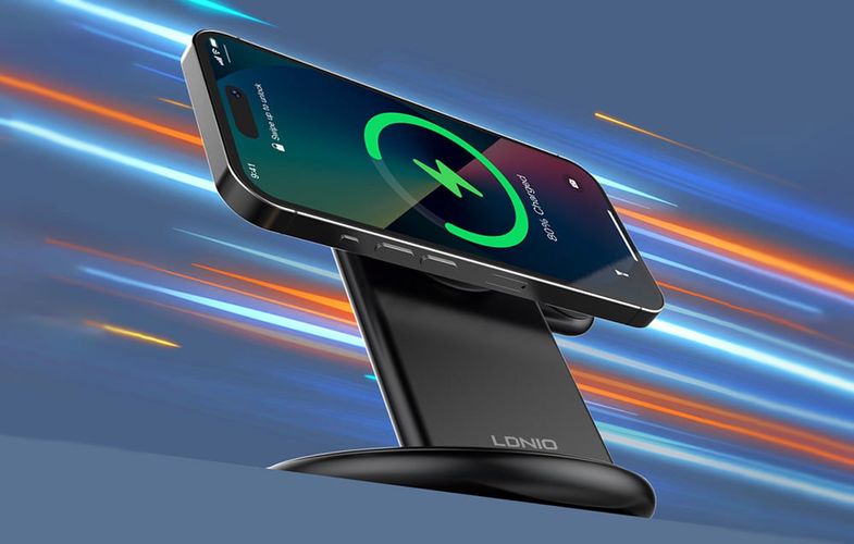 LDNIO WL02 5-in-1 wireless charger, LDNIO WL02