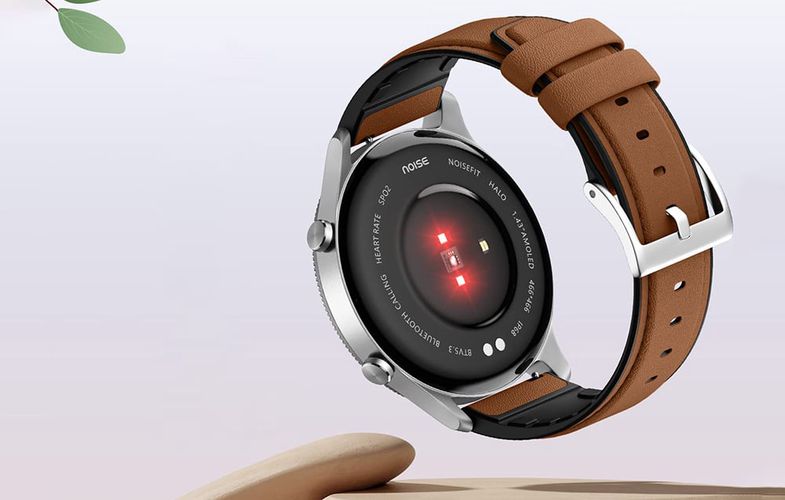 Noise Halo Smartwatch (Brown)., Noise Halo Brown