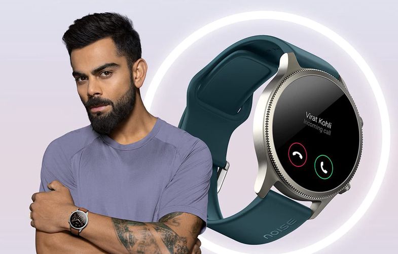 Noise Halo Smartwatch (Brown)., Noise Halo Brown