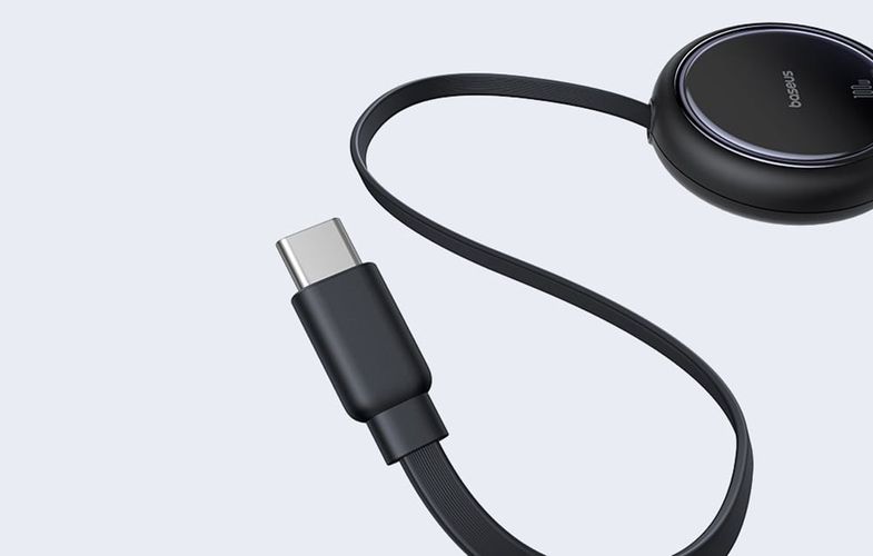 Kabel USB-C 2W1 Baseus Bright Mirror, C+C / 100W / 1m (czarny), Baseus P10318602111-00