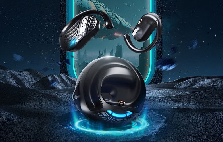 TWS Vention OpenBeat O12 NBUB0 headphones (black), Vention NBUB0