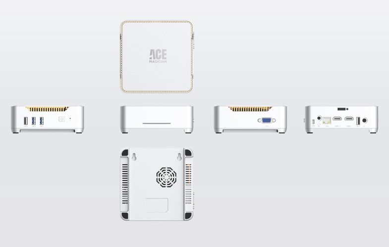 MINI PC AceMagic GK3 plus Intel Alder Lake N95 16GB RAM+512GB silver, AceMagic Ace-GK3 plus