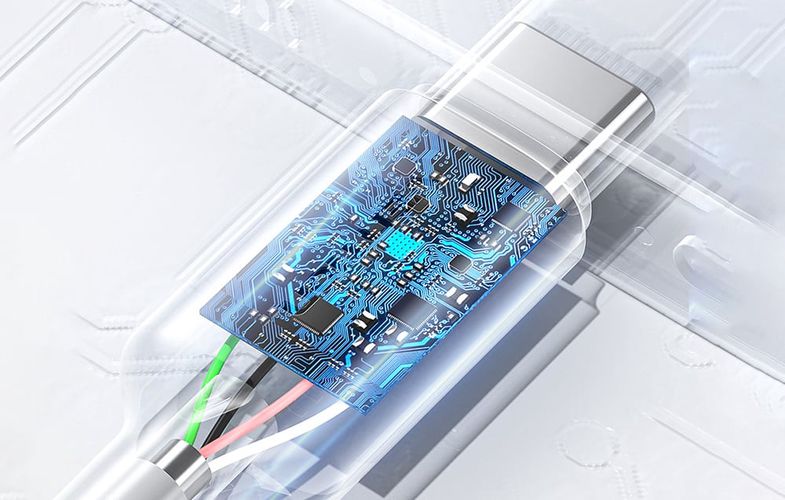 USB 2.0 A to USB-C 3A cable Vention CTQLH 2M (blue), Vention CTQLH