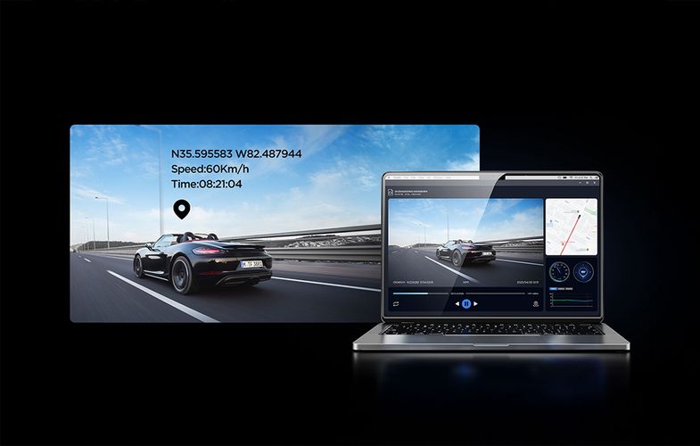 VIOFO VS1 2K WiFi video recorder, GPS + 32GB memory card, Viofo VS1