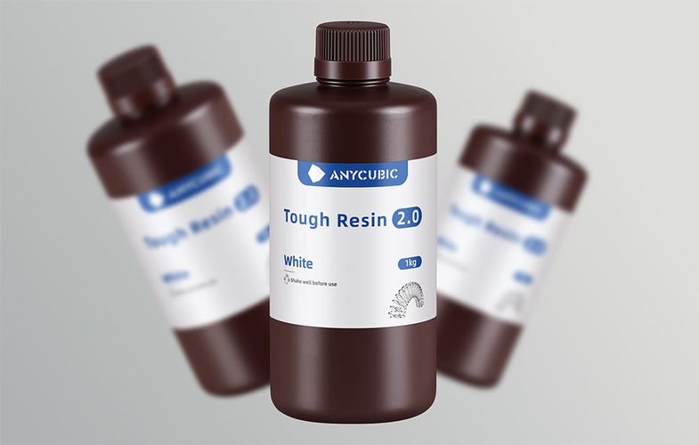 AnyCubic Tough Resin 2.0 (White), AnyCubic IPSSXWH-101A