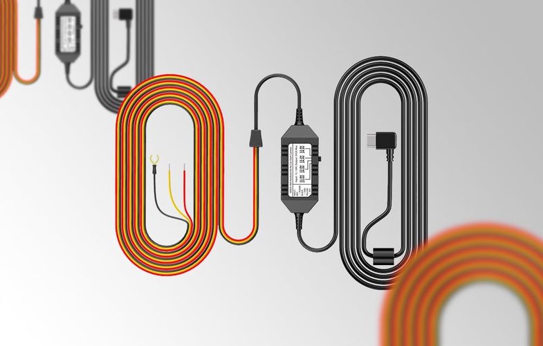 Power cable for VIOFO HK4 USB-C video recorders, Viofo HK4-SET
