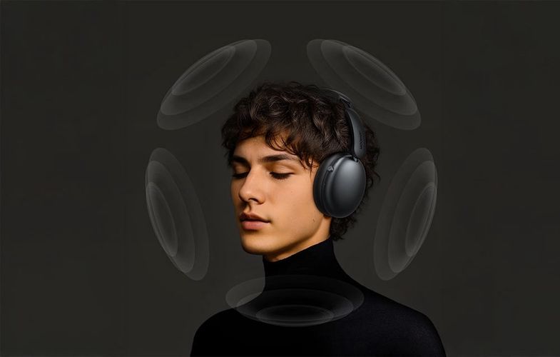 Joyroom J-Head JR-JH1 Hybrid ANC Wireless Headphones (black), Joyroom JR-JH1
