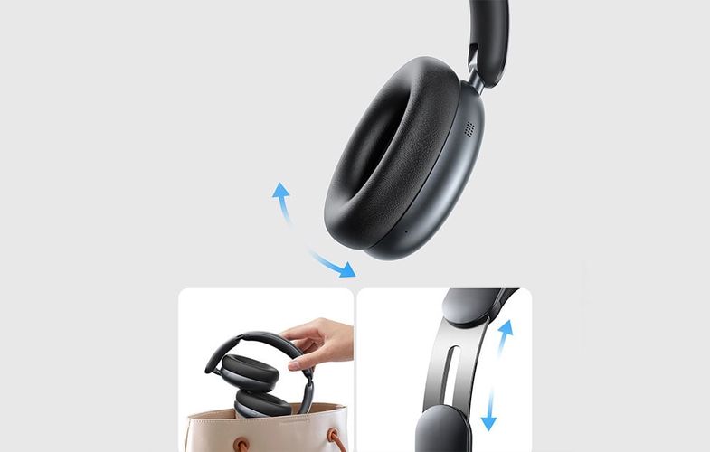 Joyroom J-Head JR-JH1 Hybrid ANC Wireless Headphones (black), Joyroom JR-JH1