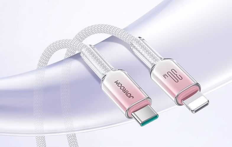 Cable USB-C Lightning Joyroom S-A42 30W 1.2m biały, Joyroom S-A42 C-L Wh