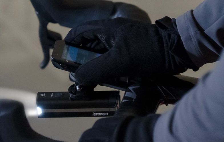 Bike light, front iGPSPORT VS1200 with M80 smart, iGPSPORT VS1200(with M80)