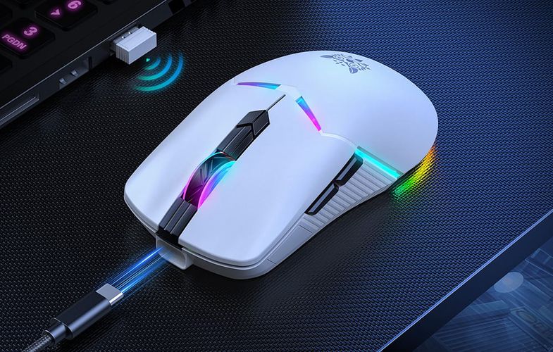 ONIKUMA CW928 gaming mouse (white), ONIKUMA CW928 white