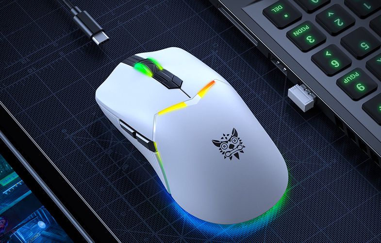 ONIKUMA CW928 gaming mouse (white), ONIKUMA CW928 white