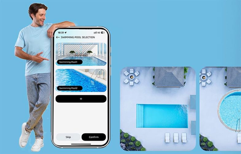 Wybot C1 Max wireless pool cleaning robot, Wybot C1 Max