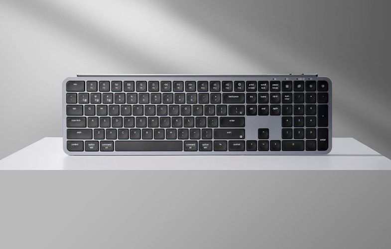 Ultra Slim Keychron B6 Pro 2.4G Wireless Keyboard (White) [B6P-K8]., Keychron B6P-K8