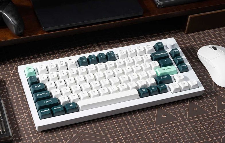 Keychron Q1 HE Wireless Keyboard RGB Nebula Magnetic Switch (White) [Q1H-P1]., Keychron Q1H-P1