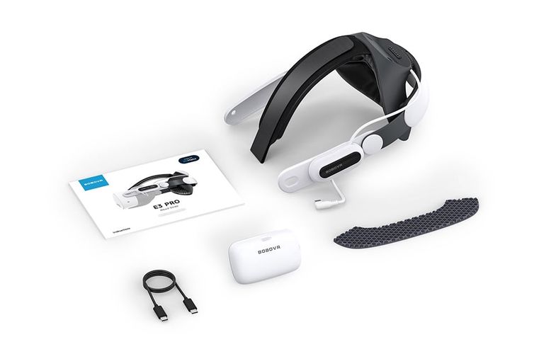 BOBOVR E3 PRO Battery Relief Strap for Meta Quest 3/3s, BoboVR E3 PRO STRAP