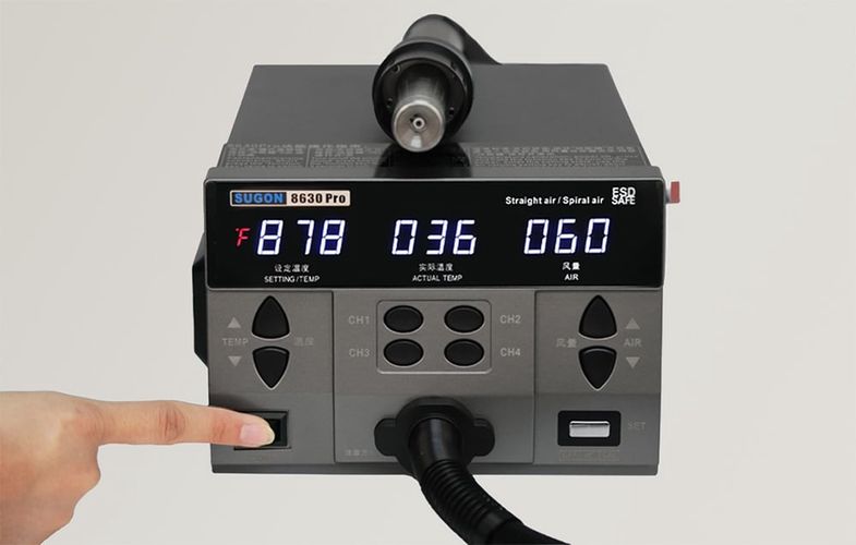 SUGON 8630pro Hot Air Soldering Station, SUGON 8630pro