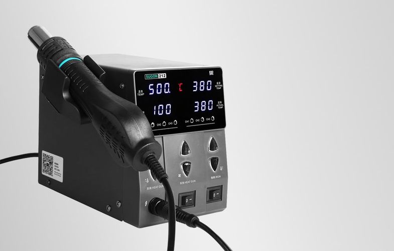 SUGON 212 Hot Air Soldering Station + T12 Cob Soldering Machine, SUGON 212 2in1