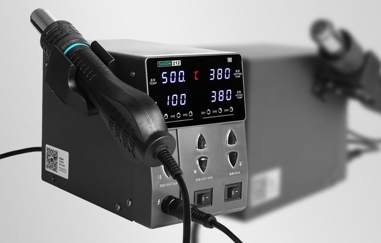 SUGON 212 Hot Air Soldering Station + T12 Cob Soldering Machine, SUGON 212 2in1