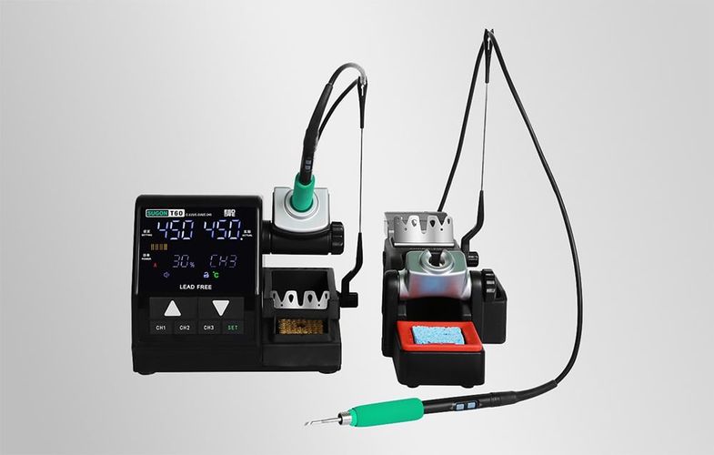 SUGON T60 soldering station + TJ8 extension, SUGON T60 & TJ8