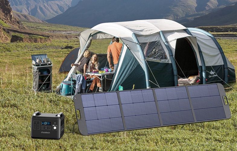 Choetech SC011 200W foldable solar charger, Choetech SC011