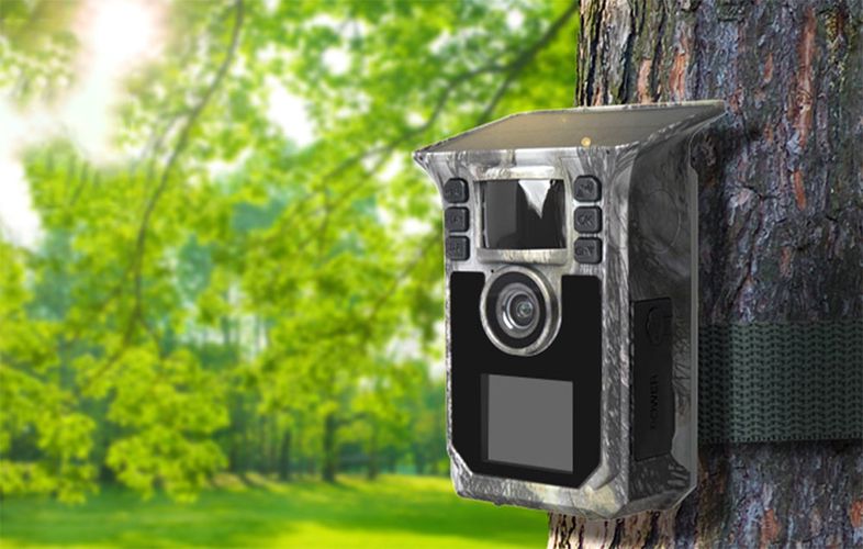 KJK HRIVCAM Solar Panel Photo Camera (HR-HC12), KJK HR-HC12