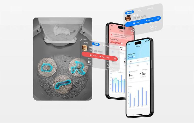 Catlink Scooper Pro Ultra intelligent self-cleaning cat litter box with AI camera, Catlink CL-CG-01