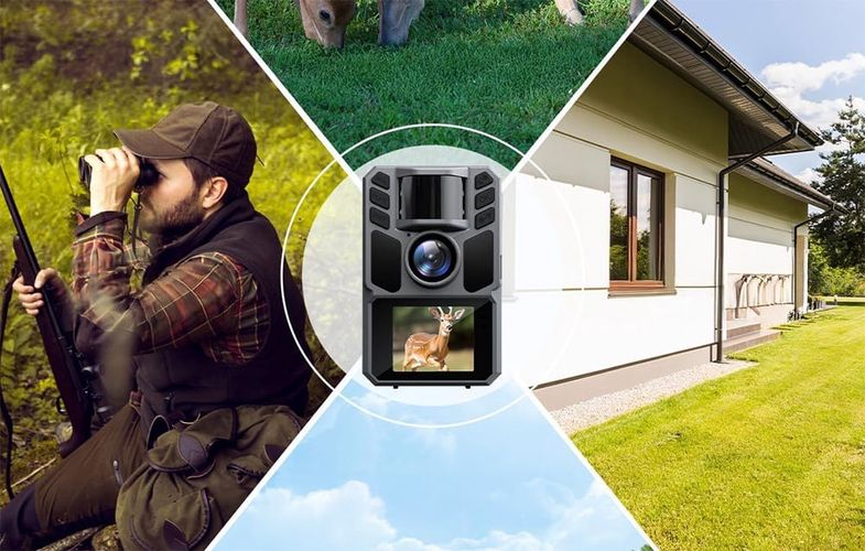 KJK FKPCAM Photo Camera with Solar Panel (FK-HC40)., KJK FK-HC40