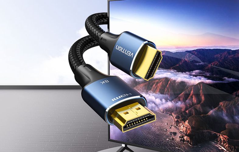 HDMI 2.1 Cable Vention ALGLI, 3m, 8K 60Hz/ 4K 120Hz (Blue), Vention ALGLI