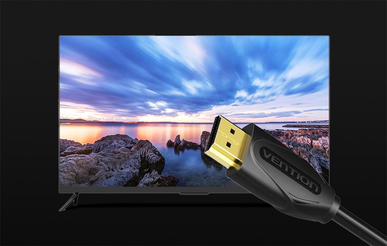 Kabel micro HDMI do HDMI Vention VAA-D03-B150 1,5m 4K 30Hz (Czarny), Vention VAA-D03-B150