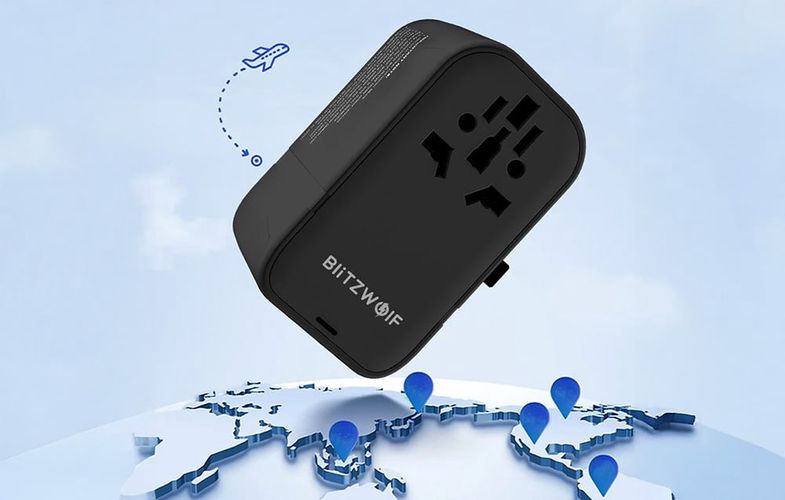 BW-TA3 travel adapter, BliTZWOlF BW-TA3