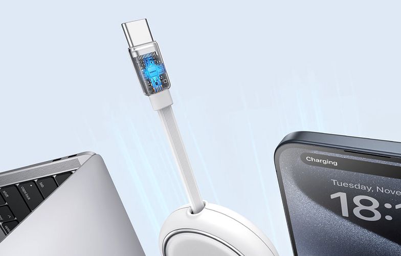 Cable USB-C to USB-C Baseus Free2Draw, PD, 100W, 1m (blue), Baseus P10364500311-00