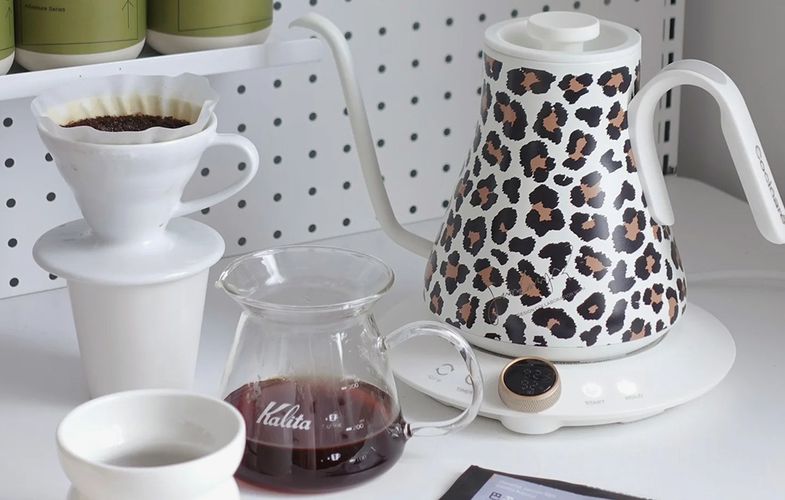 Coffee Gooseneck Kettle Cocinare Leopard, Cocinare CEK-201 - leopard