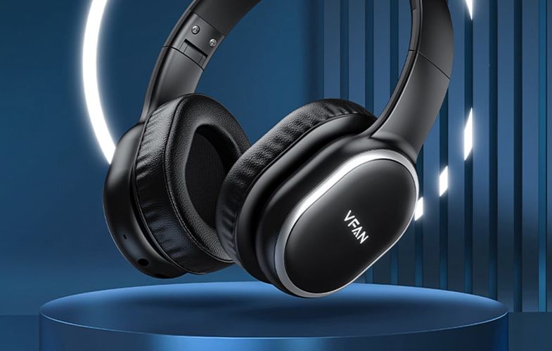 Wireless headphones VFAN BE02 (black), Vipfan BE02 black