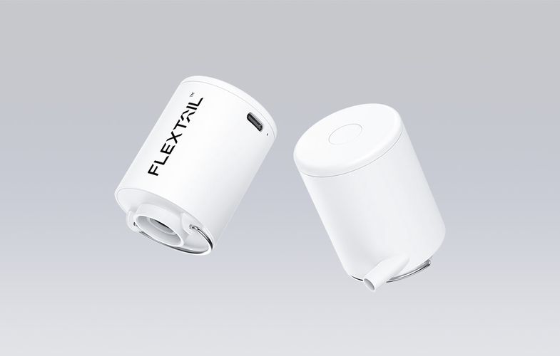 Portable 2-in-1 Air Pump Flextail Tiny Pump (white), Flextail Tiny Pump 2024-W