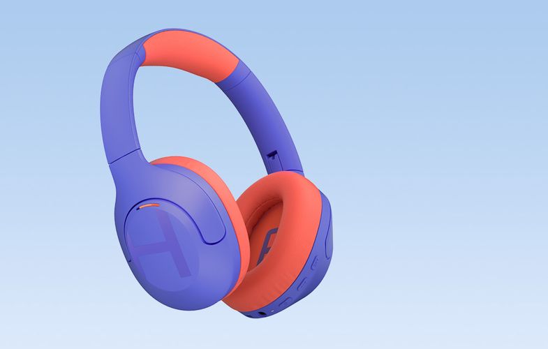 Wireless headphones Haylou S35 ANC (violet orange), Haylou S35 Purple Orange