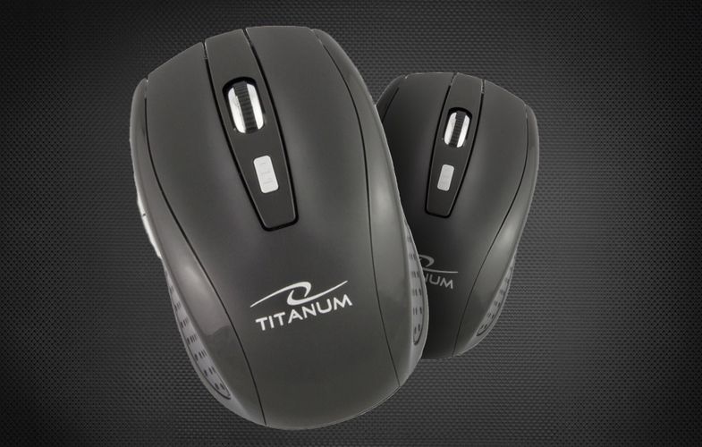 Esperanza TM105K Titanium Wireless mouse (black), Esperanza TM105K