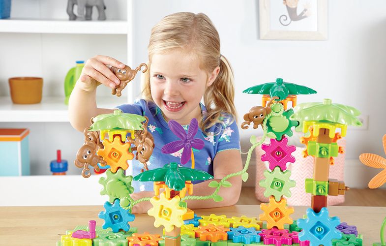 Gears! Movin’ Monkeys Building Set Learning Resources LER 9119, Learning Resources LER 9119