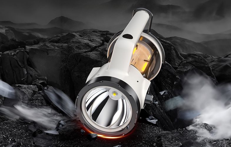 Camping light with searchlight Superfire M61, USB-C, Superfire M61